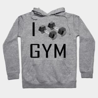 i love gym Hoodie